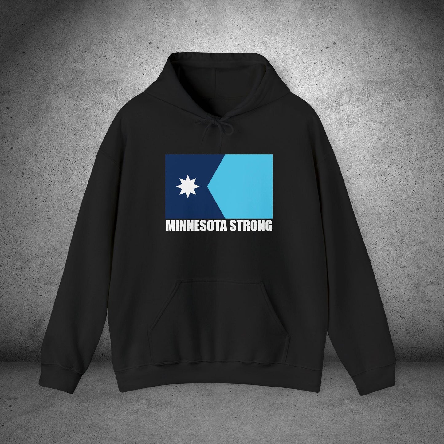 Minnesota Strong Crewneck Sweatshirt Gildan 18000 Fleece Minnesota Flag, Stronger Together, Stand Together Unisex gift for men & women