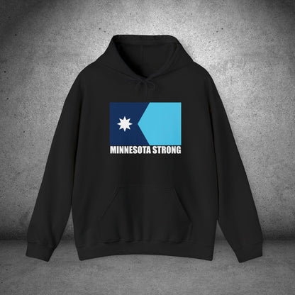Minnesota Strong Crewneck Sweatshirt Gildan 18000 Fleece Minnesota Flag, Stronger Together, Stand Together Unisex gift for men & women
