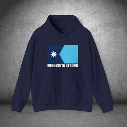 Minnesota Strong Crewneck Sweatshirt Gildan 18000 Fleece Minnesota Flag, Stronger Together, Stand Together Unisex gift for men & women