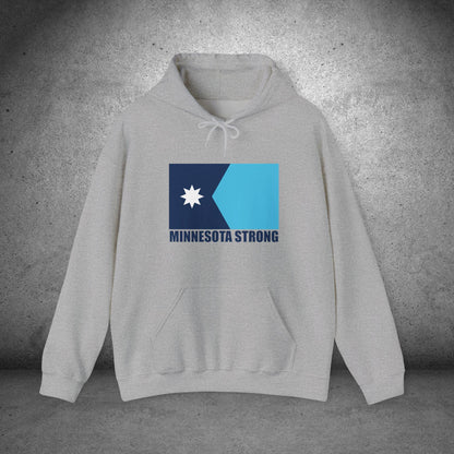 Minnesota Strong Crewneck Sweatshirt Gildan 18000 Fleece Minnesota Flag, Stronger Together, Stand Together Unisex gift for men & women